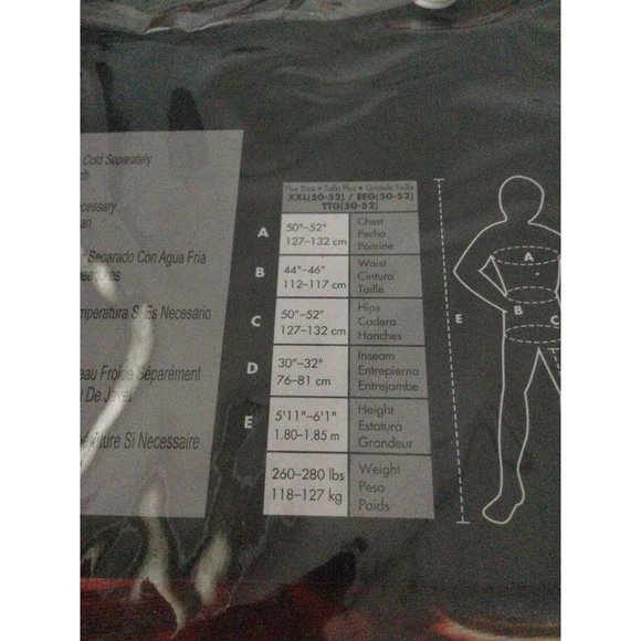 Mens Red Power Ranger Halloween Costume Suit Mask Disguise XXL 50-52 Cosplay - Picture 3 of 3